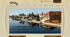 Desktop Screenshot of century21leerealestate.com